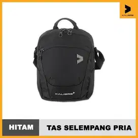 Best-KALIBRE ORI Tas Selempang Kalibre Horten 03 Ukuran 7inch Hitam