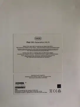 IPAD 9 - 64GB - SILVER