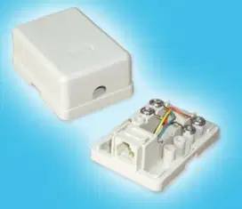 Connector Telepon Lubang 1