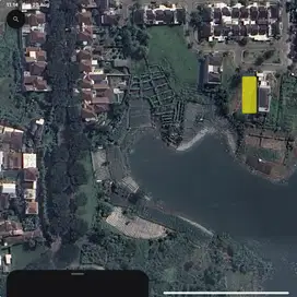 Kavling Depan taman Belakang Danau Hadap Utara KBP