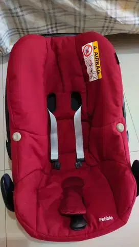 Carseat Infant Merk Maxi Cosi Pebble Red