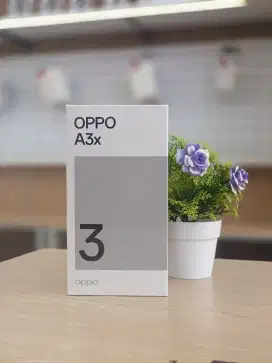 Oppo a3x 4/128 new segel resmi siap antar cod