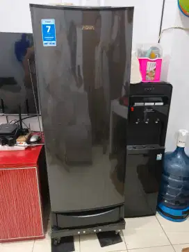 Kulkas 1 pintu Sanyo Aqua 190L + Kaki Siap Pakai No Minus