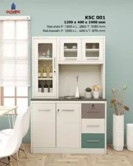 Lemari dapur lengkap