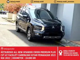 [KM 18.000] Mitsubishi Xpander Cross Premium Plus CVT Hitam 2022/2023