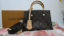 Preloved tas Lv brown