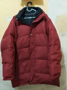 Jaket parka bolak-balik