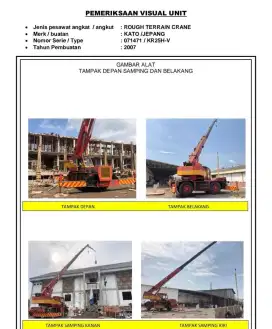 Jual mobil crane 25 ton