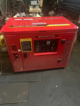 Genset Honda Silent 7500 Electric Stater Second Masih Bagus 5000 Watt
