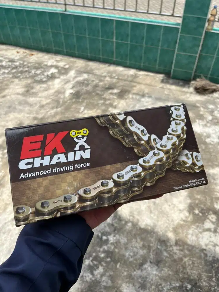Rantai EK Chain SRX 120 525 Baru tidak jadi pakai