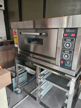 Oven vomax include meja stainless steel