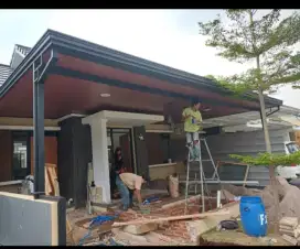 Kanopi alderon + pelapon pvc