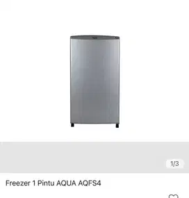 AQUA AQF-S4S Kulkas Freezer Asi Berdiri 4 Rak AQF-S4 SANYO AQFS4