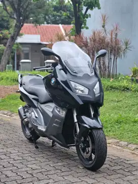 Bmw c600 sport 2015, black grey, kondisi cakep, full mulus, no minus