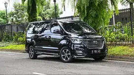 (TDP 10juta) Hyundai H-1 Royale CRDi Diesel 2019 Hitam Black DP MINIM