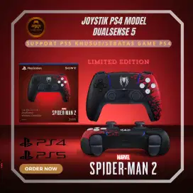 Stik Ps4 Model Dualsense Ps5 Limited Edition Marvel Spiderman 2