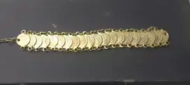 Gelang unik antik motif koin eropa original