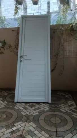 Kusen Pintu alumunium kamar mandi merk Alexindo