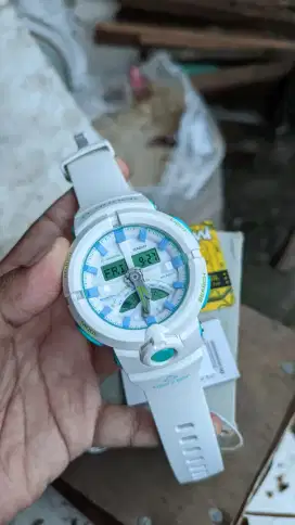 Casio G-Shock original GA-500 white blue