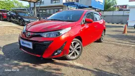 DP Rendah - Toyota Yaris 1.5 G Bensin-AT 2018 Merah (7BV)