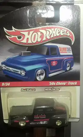 Diecast HOTWHEELS Real Riders '50s Chevy Truck