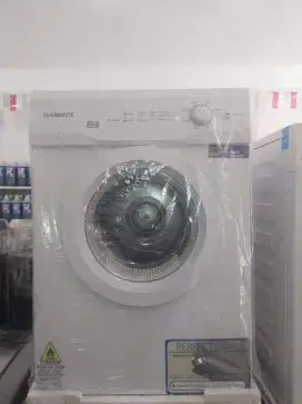 MESIN DRYER/PENGERING PAKAIAN DIAMANTE ANALOG KONVERSI GAS 10,5 KG