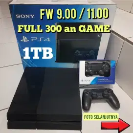 PS4 1TB FULL 300 an GAME POPULER Terjangkau Murah Harganya