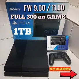 PS4 1TB FULL 300 an GAME POPULER Harga Terjangkau