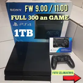 PS4 1TB FULL 300 an GAME POPULER Harga Mrh Terjangkau