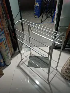 Jemuran handuk aluminium super