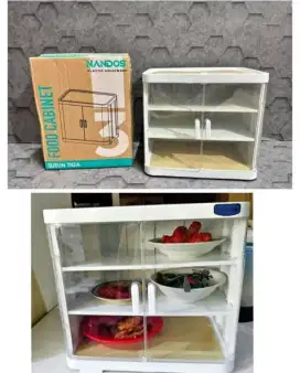 Food Cabinet 3 Susun Nandos Bahan Premium