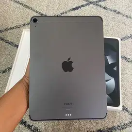 ibox ipad air 5 M1 wifi + cell 256gb grey cellular garansi juli 2025