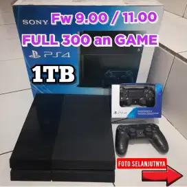 PS4 1TB FULL 300 an GAME TERLARIS Mrh Meriah