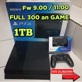 PS4 1TB FULL 300 an GAME TERLARIS Murah Terjangkau