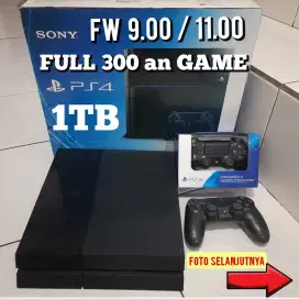 PS4 1TB FULL 300 an GAME TERLARIS Murah Harganya