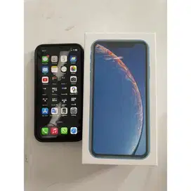 Iphone XR Blue Biru 256GB ex Renan