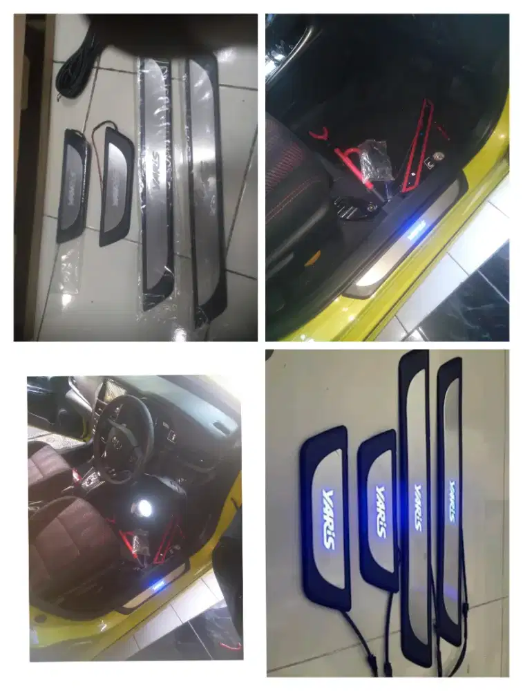 Door sillplate Yaris 2018 - 2024 SM pasang sejadetabek