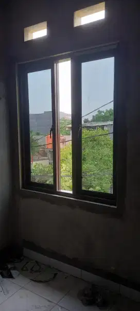 Kusen pintu kupu komplit jendela kayu kamper
