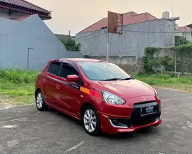 (Cash) Mirage GLS Sport AT 2014 Merah Metalik Mint Condition