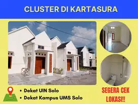 JUAL RUMAH CLUSTER MURAH KARTASURA SUKOHARJO TIMUR KAMPUS UIN SOLO