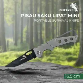 Pisau Saku Lipat Mini Serbaguna Portable Knife Survival Tool W46