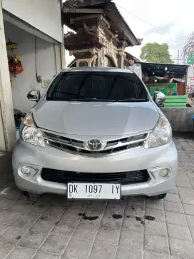 AVANZA G 2012 SILVER MATIC