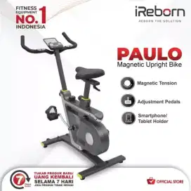 Alat Fitness Speda Magnetik Paulo Air Bike
