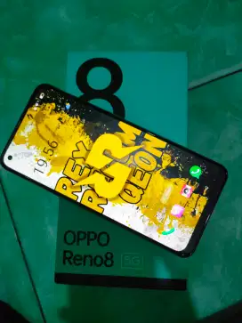 Oppo reno 8 5g bekas seperti baru
