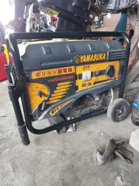 Mesin genset yamasuka YSP5800 NDD dobel stater