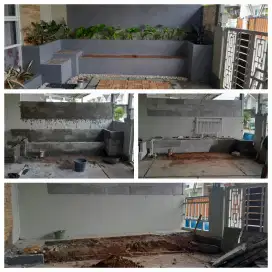 Bangku taman minimalis