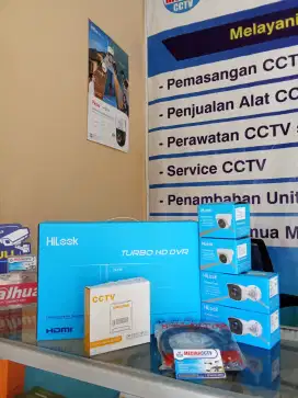 PAKET LENGKAP KAMERA CCTV+PASANG