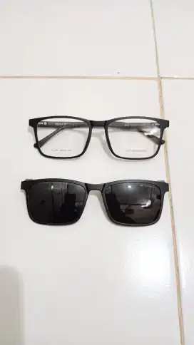 Menjual frame clip on lensanya polarized