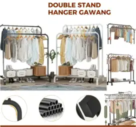 double stand hanger