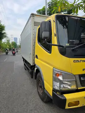 Truk Mitsubishi Canter 4roda Long chasis Box Aluminium tahun 2019